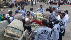 Dicampur Semen dan Air, 404 Kg Sabu Asal Timur Tengah Dimusnahkan Polda Aceh