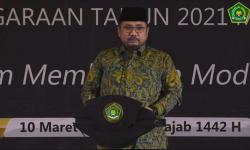 Peringatan Isra Miraj 2021, Menag Yaqut Ajak Umat Islam Tebarkan Spirit Persatuan<