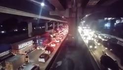 Libur Isra Miraj 2021, Tol Jakarta-Cikampek Padat Merayap<