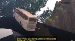 Video Kronologi Kecelakaan Maut Bus Pariwisata di Sumedang<