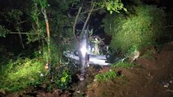 Lokasi Kecelakaan Bus di Wado Sumedang Jalan Menurun Panjang dan Gelap<