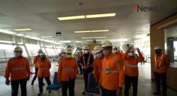 Video Komisaris Utama KAI Tinjau Proyek LRT Jabodebek
