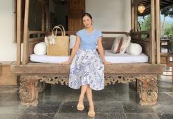 Bunga Zainal Umumkan Rencana Kepindahannya ke Bali   