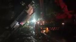 Polisi Usut Dugaan Kelalaian terkait Bus Padma Kencana Masuk Jurang di Tanjakan Cae<