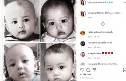 Jelang Lamaran Aurel, Krisdayanti Unggah Foto Anak-anaknya saat Bayi