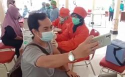 Vaksinasi Covid-19 Dosis Pertama di Gunungkidul Capai 507.292 Orang 