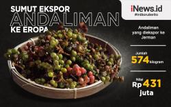 Infografis Sumut Pertama Kalinya Ekspor Andaliman ke Pasar Eropa