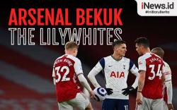 Infografis Arsenal Rajai Derby London Utara