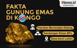 Infografis Fakta-Fakta Gunung Emas di Kongo yang Bikin Heboh