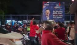 Video Mahasiswa Geruduk Kantor DPP Demokrat di Menteng Jakpus