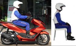 Begini Posisi Berkendara Motor yang Benar agar Tidak Mudah Lelah di Perjalanan 