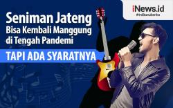 Infografis Seniman Jateng Bisa Kembali Manggung di Tengah Pandemi, tapi Ada Syaratnya