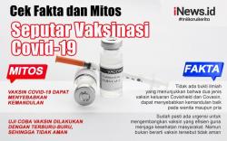 Infografis Fakta dan Mitos Seputar Vaksin Covid