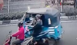 Rekaman CCTV Aksi Pencurian Motor Anggota PPSU di Pulogadung Jaktim