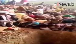 Video Penemuan Gunung Emas di Kongo, Warga Berbondong-bondong Menambang