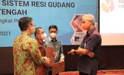 Ganjar Dukung Pengembangan Sistem Resi Gudang untuk Edukasi Petani