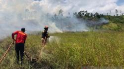 3 Hektare Lahan di Lembah Seulawah Kabupaten Aceh Besar Terbakar