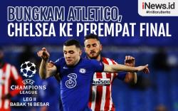 Infografis Chelsea Singkirkan Atletico Madrid dari Liga Champions