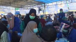 Pedagang dan Sopir Angkot di Ambon Antusias Ikuti Vaksinasi Covid