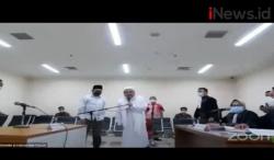 Video Habib Rizieq Emosi dalam Sidang Virtual di Rutan Bareskrim Polri