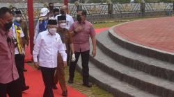 Wapres Ma'ruf Amin Tinjau Pambangunan Bendungan Way Sekampung