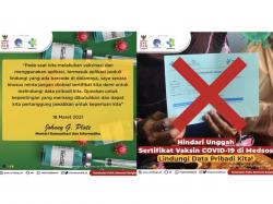 Jangan Unggah Sertifikat Vaksinasi Covid-19 di Media Sosial, Ini Alasannya    