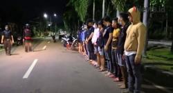Video Tim Rajawali Bubarkan Aksi Balap Liar