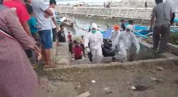 Innalillahi, Jasad Bocah Lelaki Mengambang di Pantai Jayanti Cianjur<