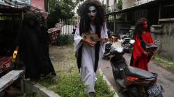 Penampakan 3 Hantu Hampiri Warga Sedang Makan di Surabaya, Pedagang Ketakutan