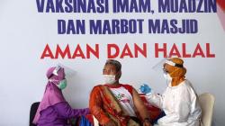 Jelang Ramadan, Ribuan Pengurus Masjid dan Musala Vaksinasi Covid-19