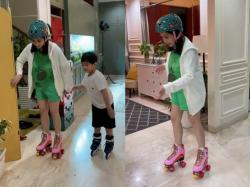 Harga Sepatu Roda dan Helm Nagita Slavina Jadi Sorotan, Netizen: Enggak Usah Makan Sebulan   