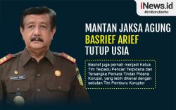 Infografis Mantan Jaksa Agung Basrief Arief Tutup Usia