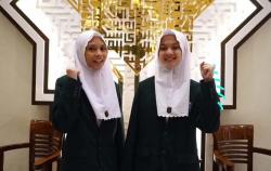 Membanggakan, 2 Pelajar MTs NU Banat Kudus Raih Medali Emas LKTI Internasional
