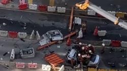 3 Pekerja China Tewas Tertimpa Crane Ambruk Proyek Jembatan Layang di Malaysia