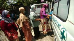 Tolak Vaksinasi Covid, Pedagang Pasar Dijemput Paksa Tenaga Kesehatan dan Polisi