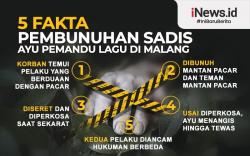 Infografis 5 Fakta Pembunuhan Sadis Ayu Pemandu Lagu di Malang