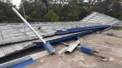 Dihantam Puting Beliung, Kampus Polman di Babel Merugi Puluhan Juta