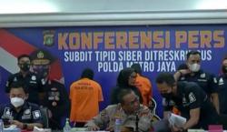 Video Polisi Tangkap Pelaku Pemerasan terhadap Gabriella Terkait Video Syur