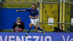 Italia Libas Irlandia Utara, Roberto Mancini Ukir Rekor