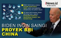 Infografis Joe Biden Ingin Saingi Proyek BRI China