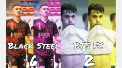 Evan Soumilena Hattrick, Black Steel Manokwari Juara Liga Futsal Profesional 2020