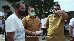 Wali Kota Bobby Datangi Pembangunan Bronjong Sungai yang Langgar Aturan di Medan Polonia