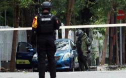 Polisi Gelar Olah TKP Bom Gereja Katedral Makassar