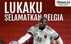 Infografis - Romelu Lukaku Selamatkan Belgia dari Kekalahan Vs Republik Ceko