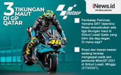 Ini 3 Tikungan Maut di MotoGP Qatar Versi Valentino Rossi