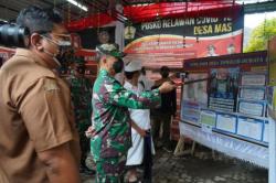 Danrem 163 Wira Satya Apresiasi Zero Case PPKM Desa Mas Ubud