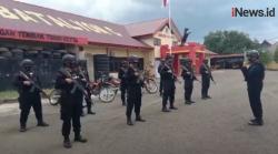 Video Brimob Bersenjata Lengkap Patroli Keliling Tingkatkan Pengamanan di Sulsel