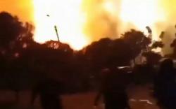 Kilang Minyak Balongan Terbakar, Warga Panik Dengar Dentuman Dahsyat <