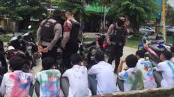 Coret-Coret hingga Bikin Kerumunan, Puluhan Pelajar di Medan Diamankan Polisi