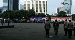 Video Ratusan Personel TNI-Polri Patroli Berskala Besar, Waspadai Aksi Terorisme